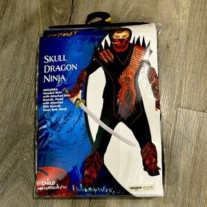 Skull dragon ninja size 8-10
